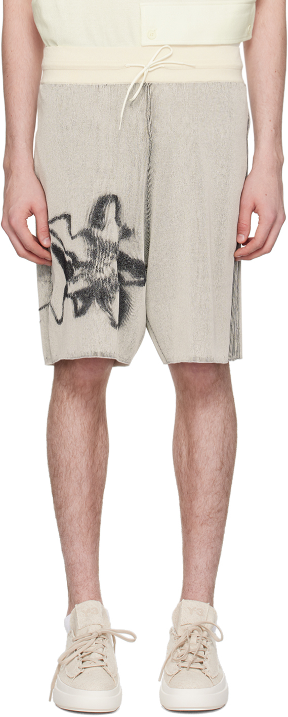 Off-White Graphic Shorts