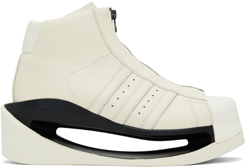 Y-3: Off-White Gendo Pro Model Sneakers | SSENSE Y-3: Off-White Gendo Pro Model Sneakers | SSENSE