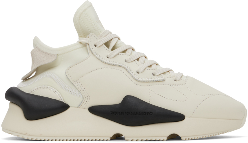 Y-3 Off-white Kaiwa Sneakers In Cream White/off Whit