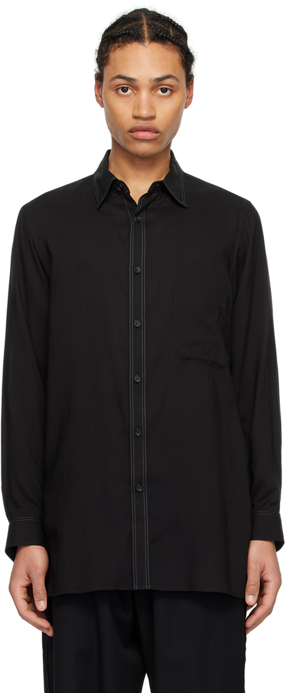 Black Button Shirt