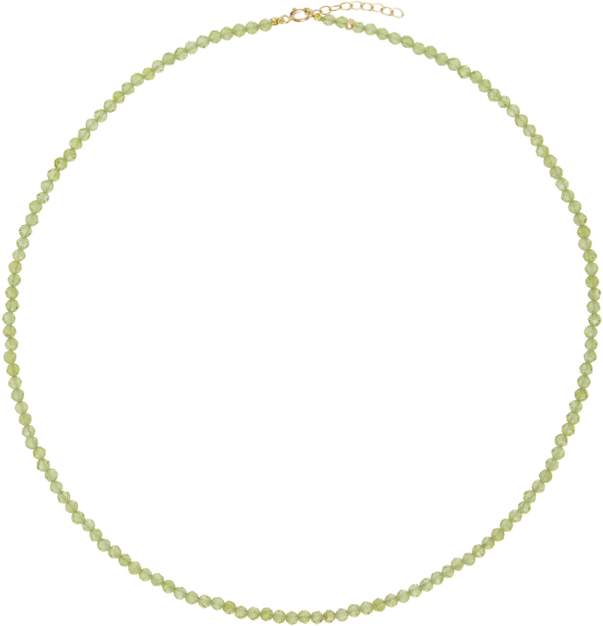 【関税込み】JIA JIA グリーン August ペリドット ブレスレット JIA JIA: Green Birthstone August Peridot Bracelet | SSENSE 日本
