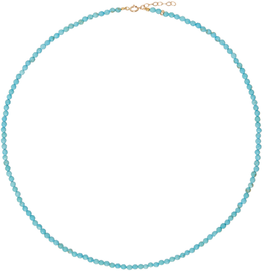 Jia Jia Blue December Turquoise Bracelet In 14k Yellow Gold
