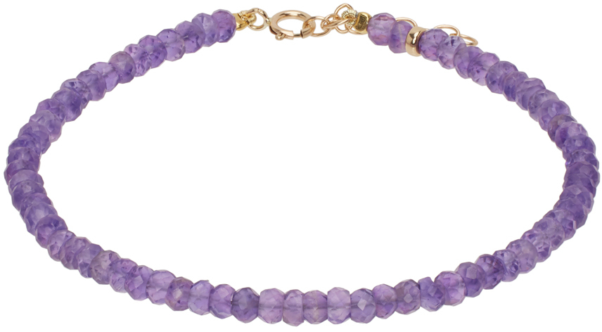 Purple February Birthstone Amethyst Bracelet