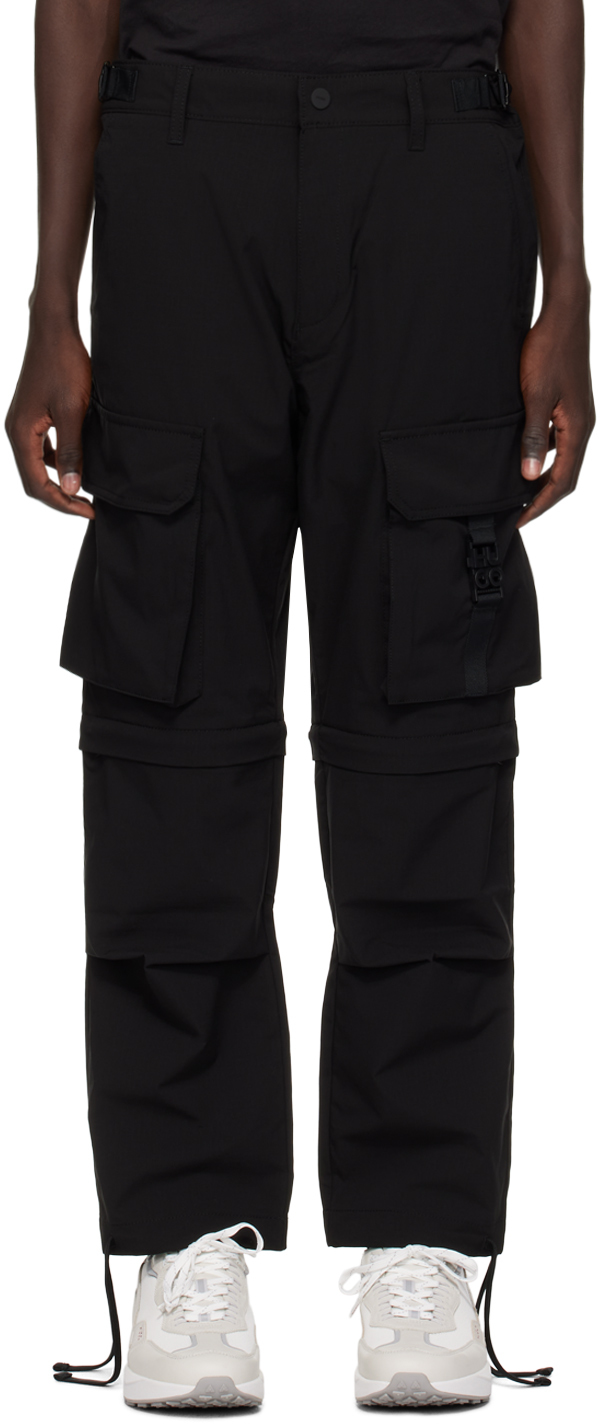 Black Zip-Off Cargo Pants