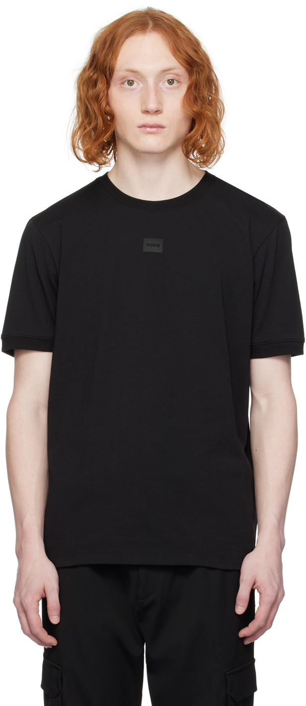 Black Logo Patch T-Shirt