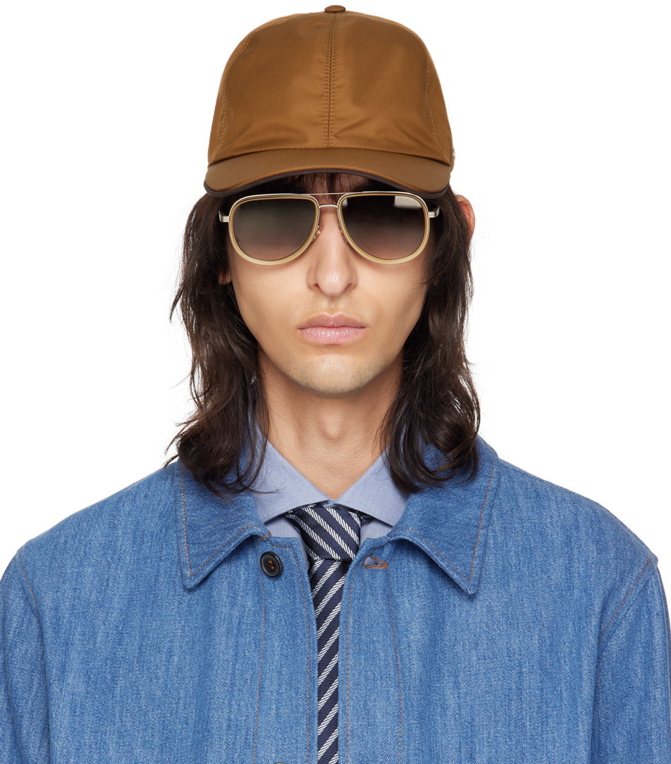 ブラック テクニカルファブリック ベースボールキャップ SS25
