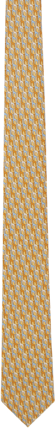 Yellow Silk Tie