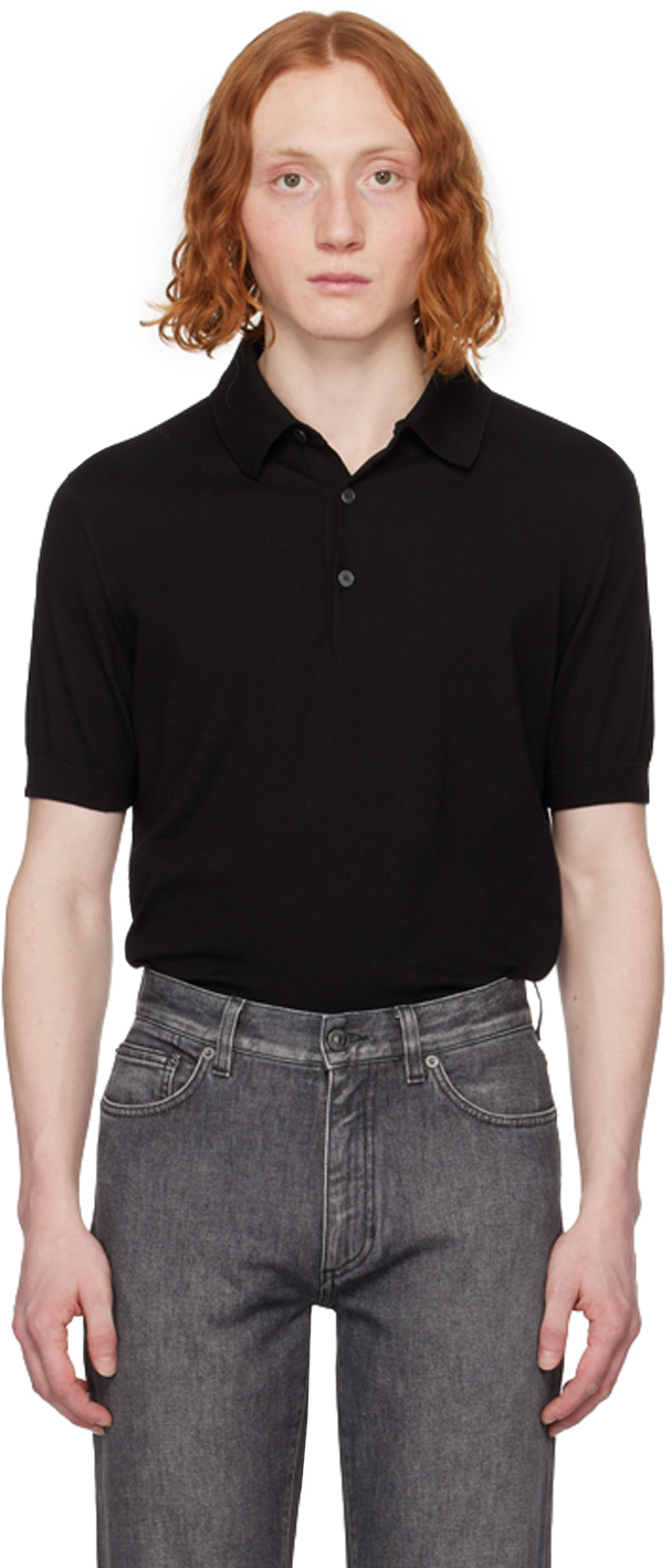 Zegna - Man - Black - Polo Shirt