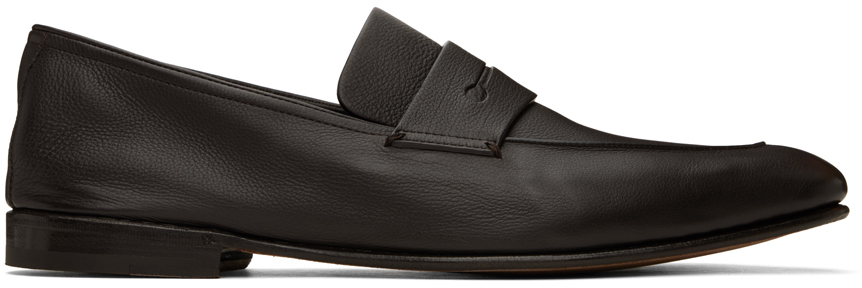 Brown Soft Calf 
L
asola
 Loafers