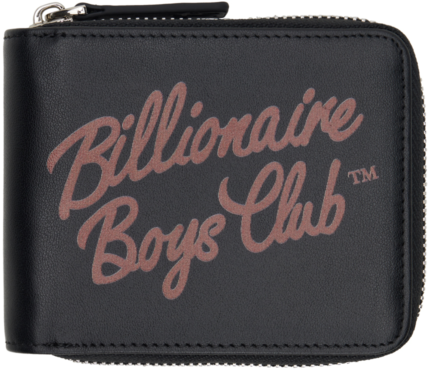 Billionaire Boys Club Black Script Logo Wallet