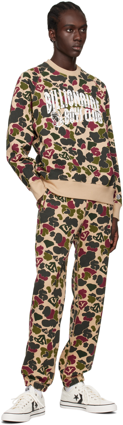 Billionaire Boys Club Multicolor Camo Sweatpants In Multi Camo