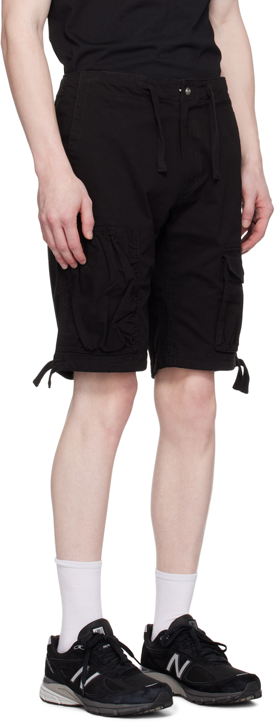 Billionaire Boys Club Black Patch Shorts In Black