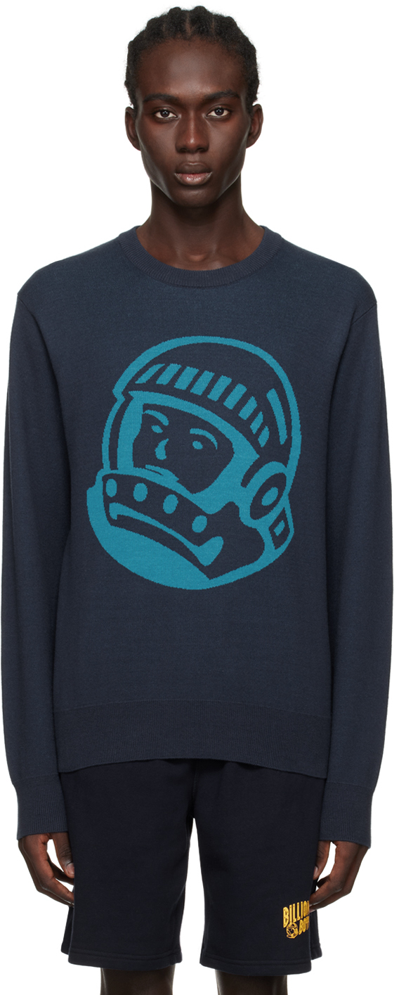 Shop Billionaire Boys Club Navy Astro Sweater