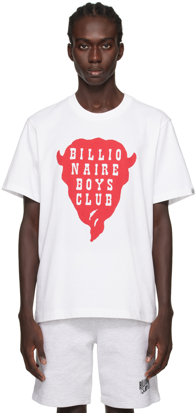 Billionaire boys club clearance white t shirt