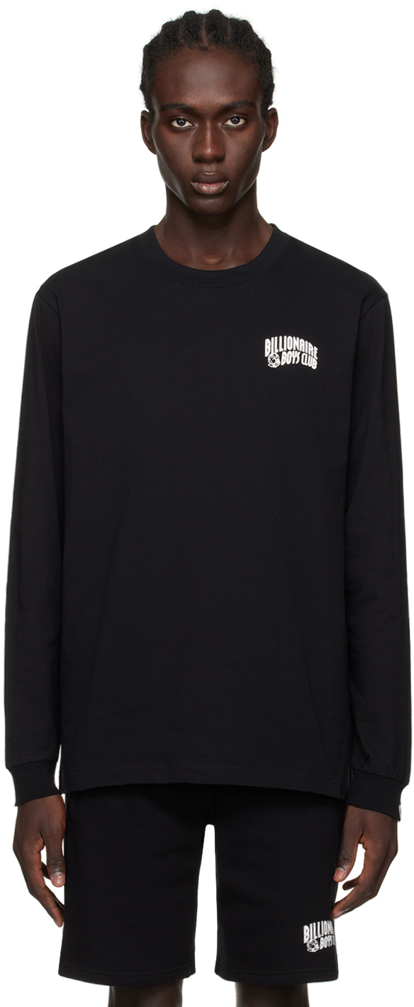 Billionaire Boys Club Black Printed Long Sleeve T-shirt