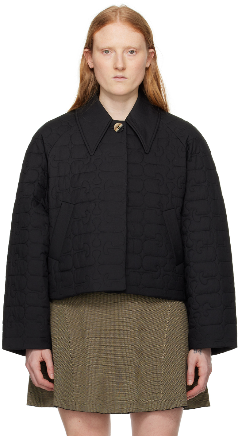 Black Quilt Jacket