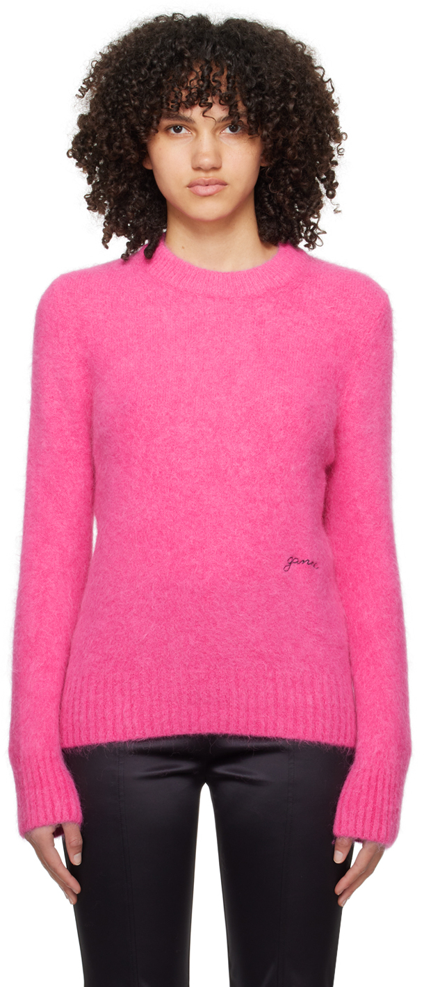 Pink Brushed Sweater
