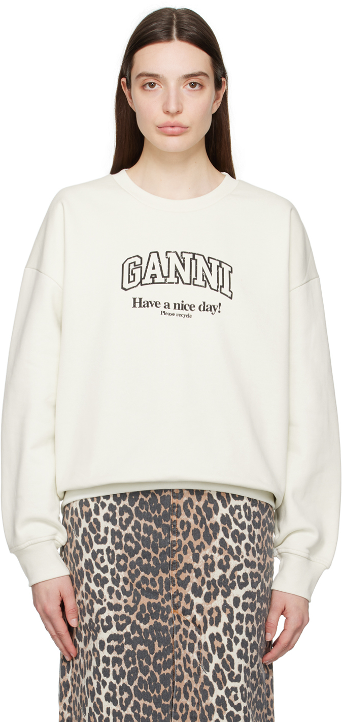 Ganni sweatshirts for Women | SSENSE
