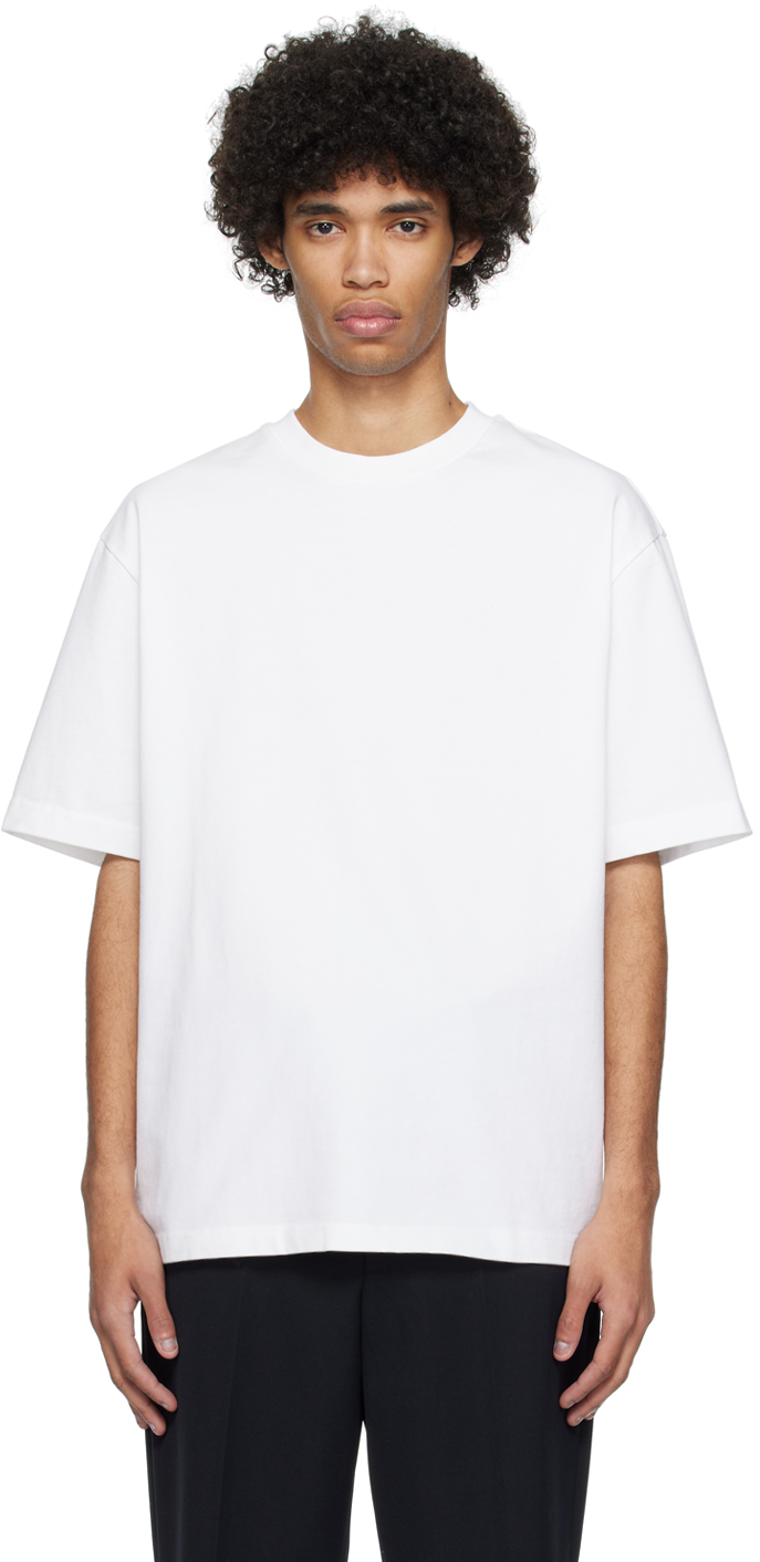 Rohe White Oversized T-shirt In 112 White