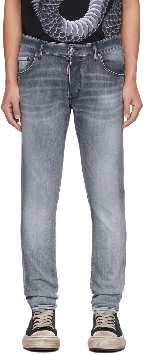 Gray Skater Jeans