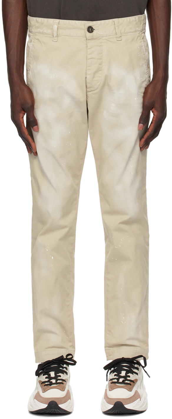 Beige Cool Guy Jeans