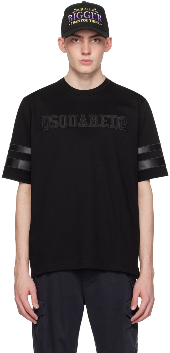 Black Skater-Fit T-Shirt