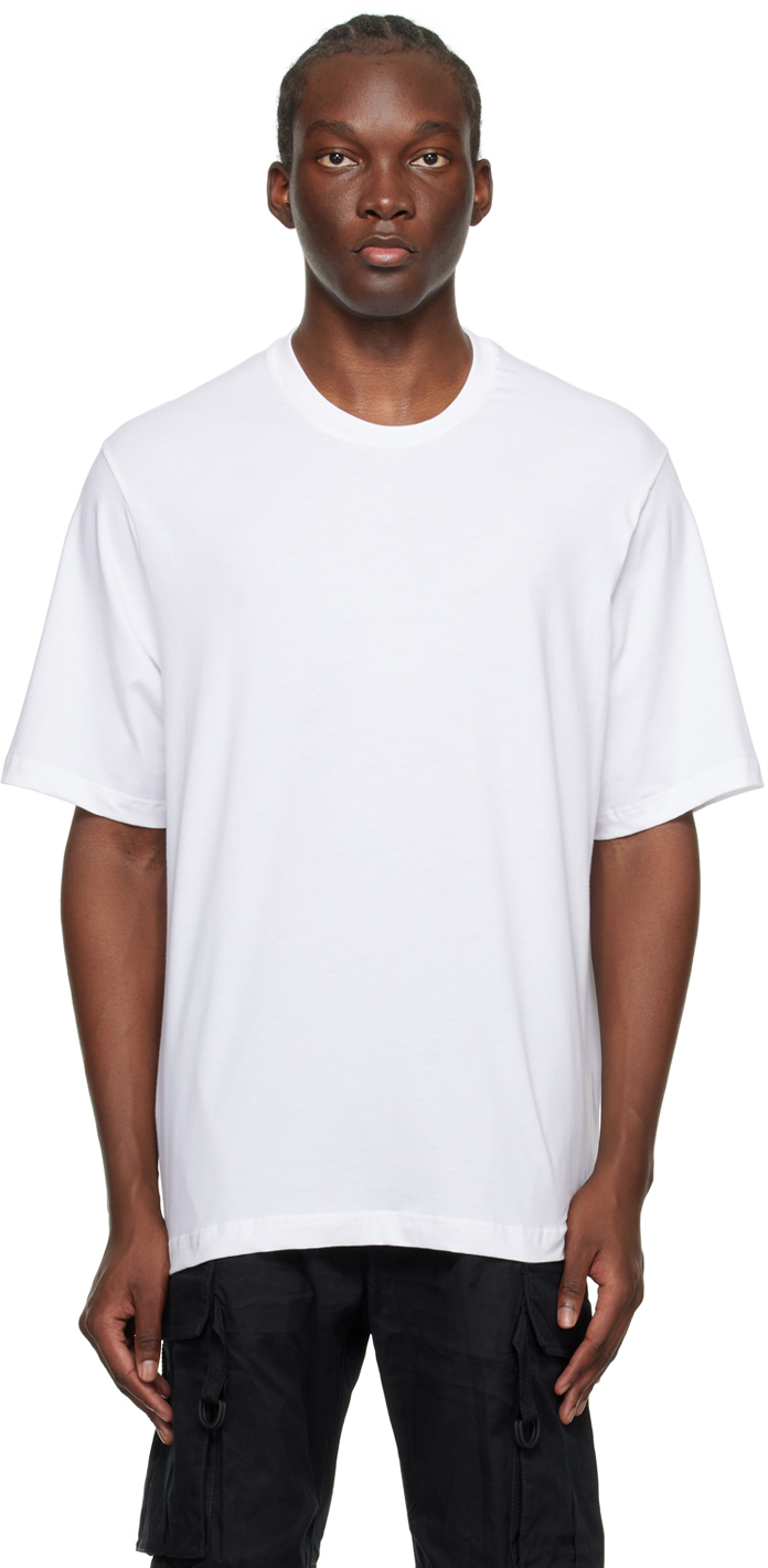 Dsquared2 Medium Cotton Jersey Slouch Fit T-Shirt White - Calico Club