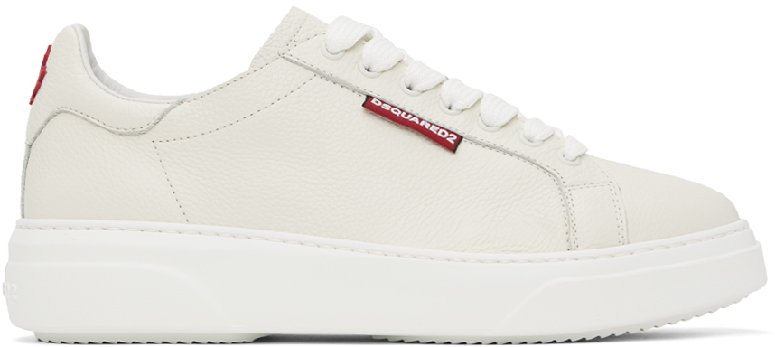 Dsquared2 Off-white Bumper Sneakers In 5069 Cream
