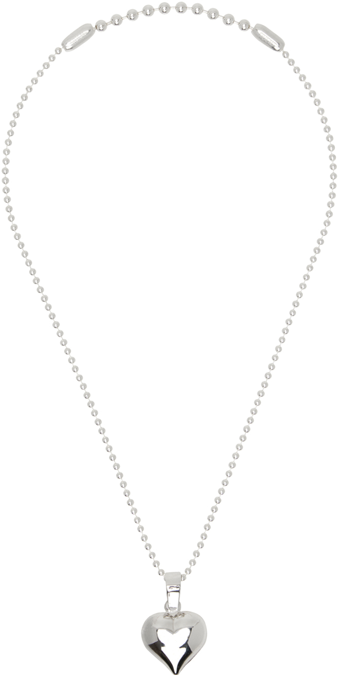 Silver Averi V2 Necklace by Martine Ali on Sale