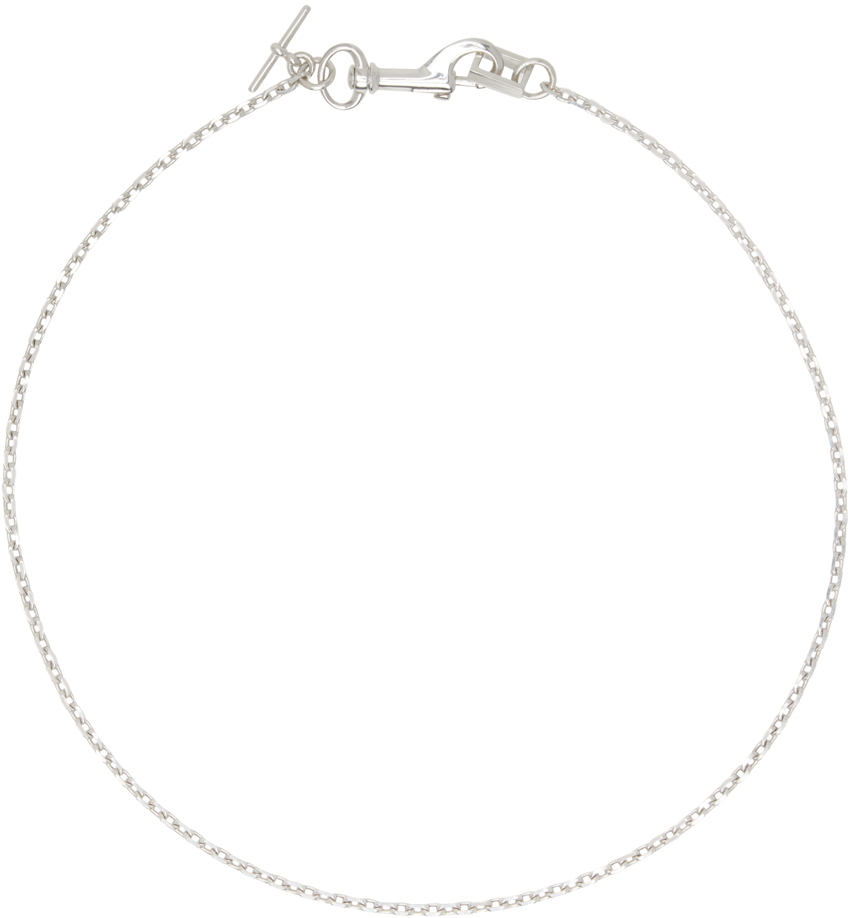 Silver Dia Chain Necklace