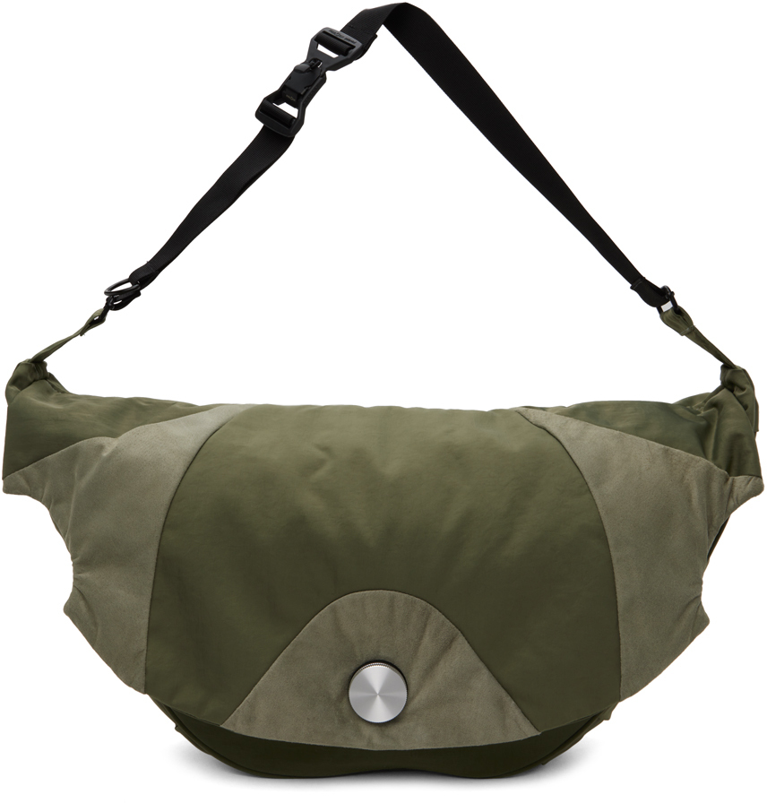 SSENSE Exclusive Green Crescent Bag
