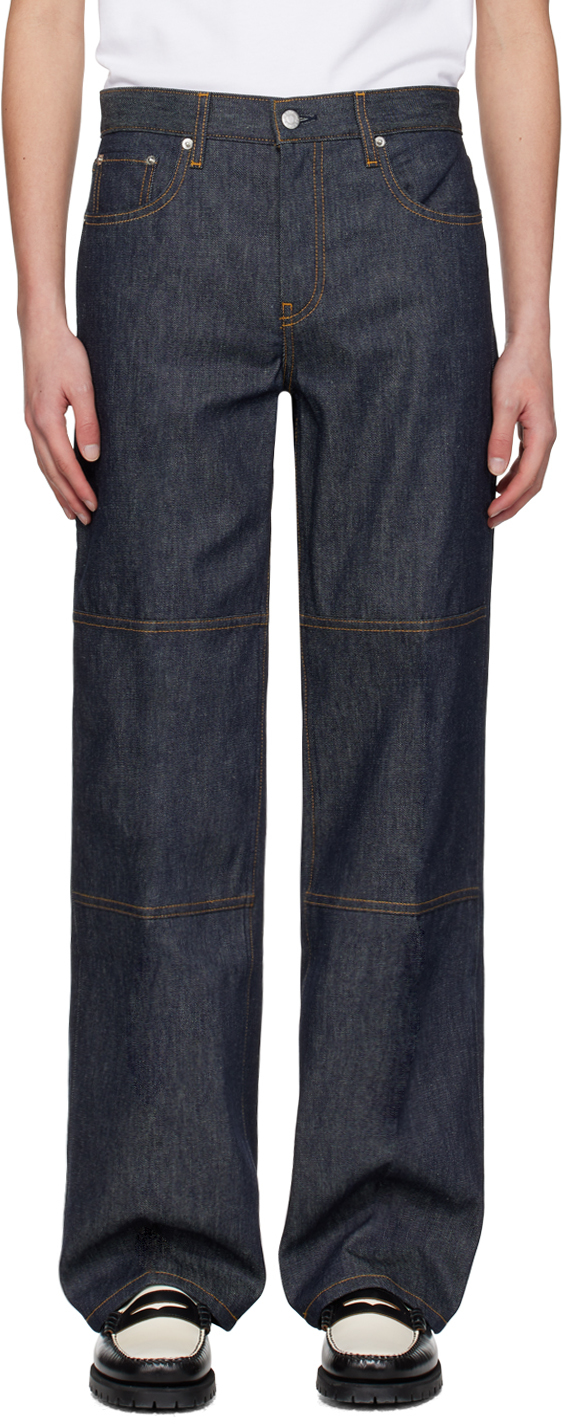 Indigo Panel Jeans