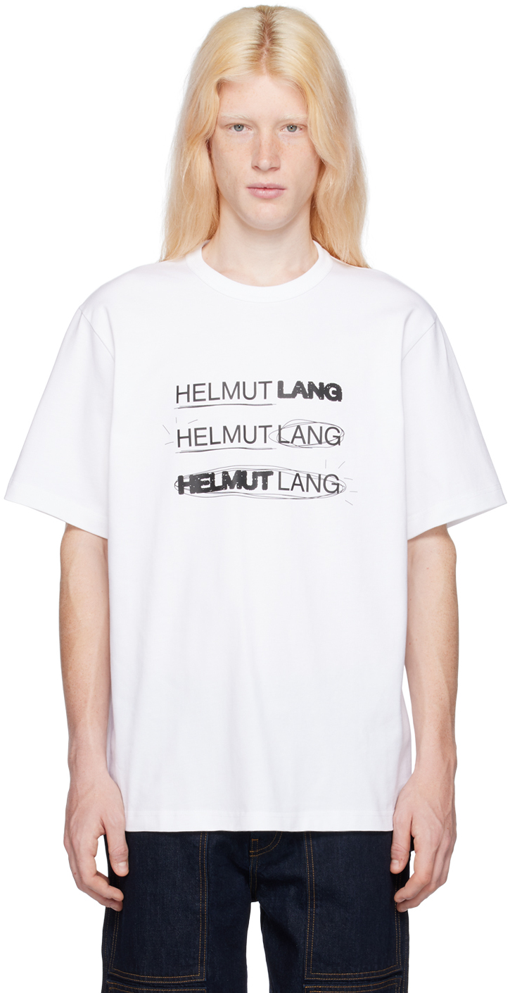 Helmut Lang White Space T-shirt