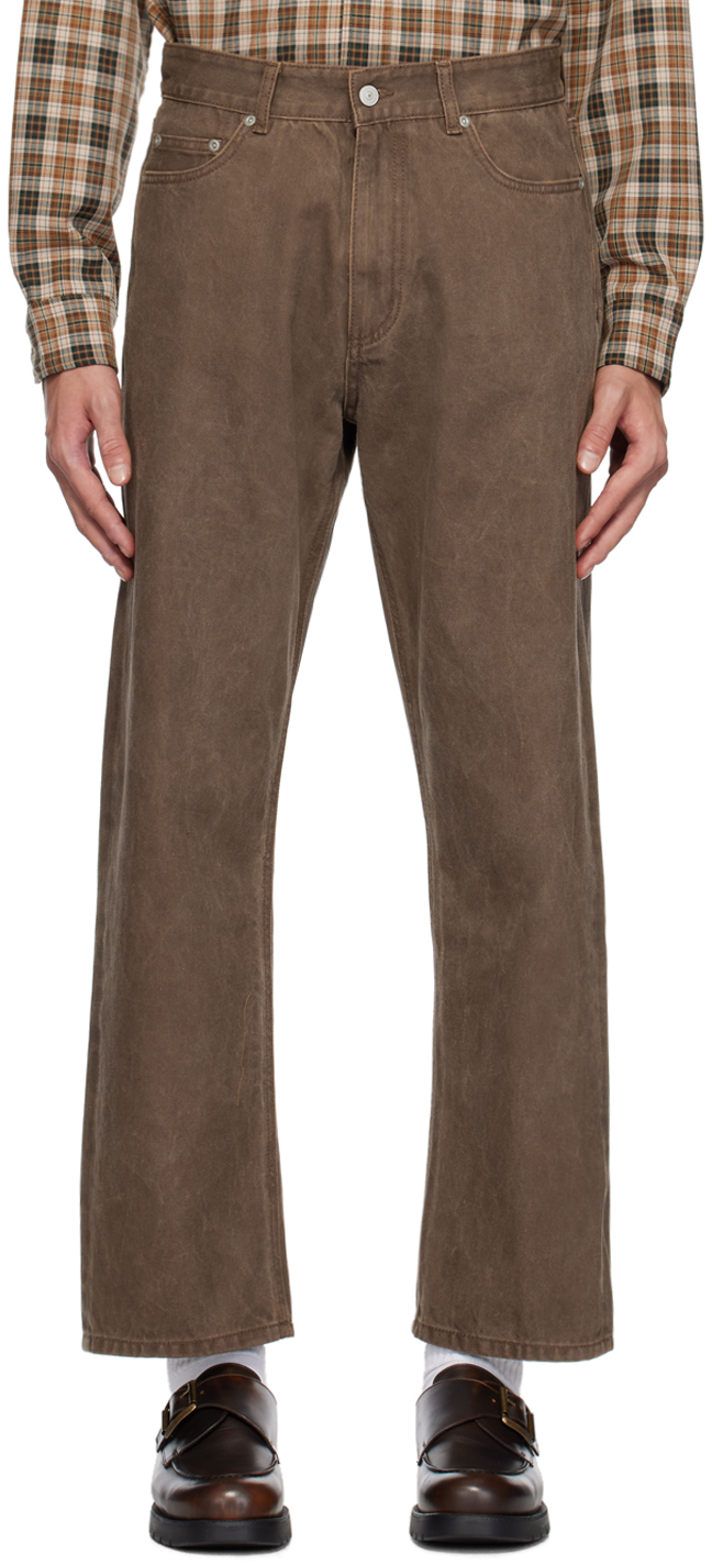 Uniform Bridge Brown Comfort Jeans