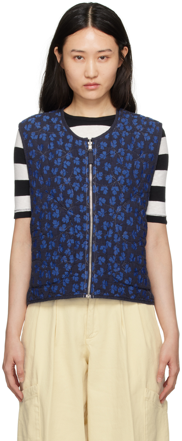 Navy Jackie Reversible Vest