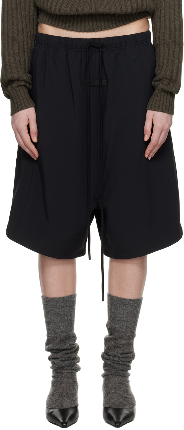 Black Relaxed Shorts