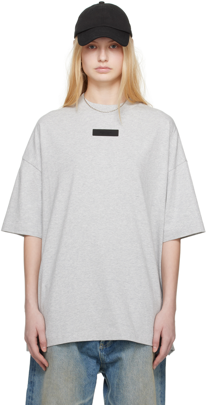 Gray Crewneck T-Shirt