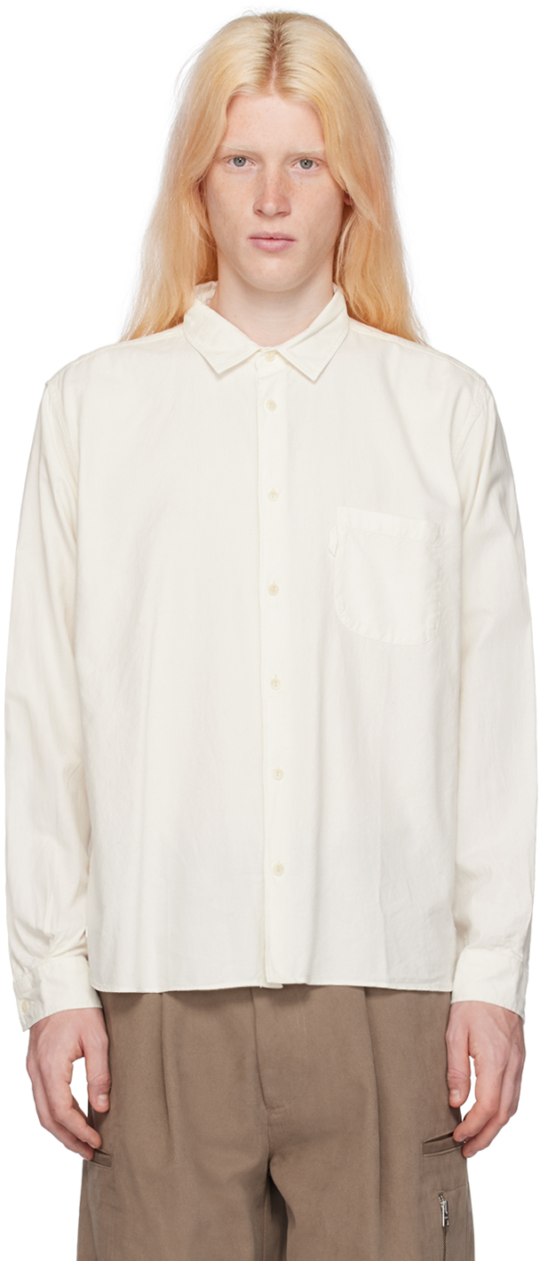 Ymc You Must Create Curtis Shirt In White
