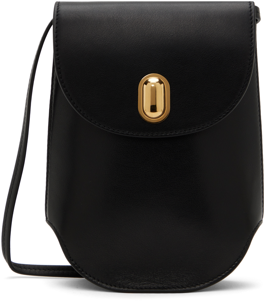 Savette: Black Tondo Pouch | SSENSE