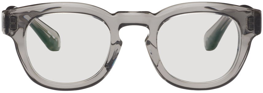 Matsuda Gray M1029 Glasses In Grey Crystal