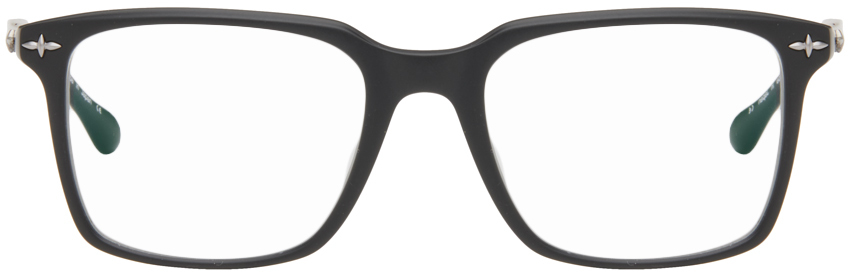 Matsuda Black M1018 Glasses In Matte Black