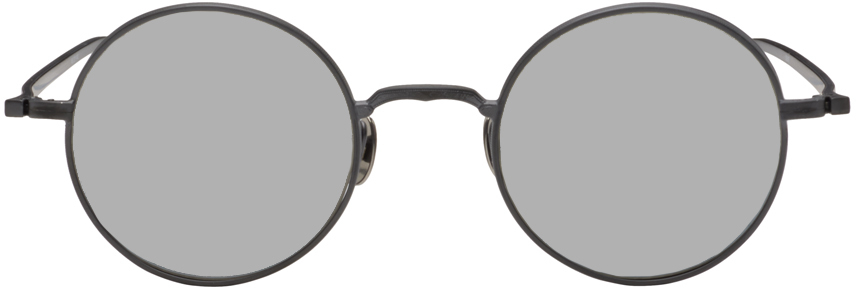 Matsuda Black M3087 Sunglasses In Matte Black