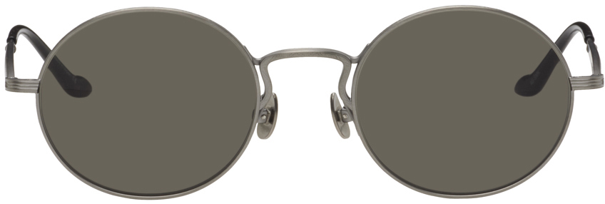 Matsuda Silver Limited Edition Heritage 2809h-v2 Sunglasses In Antique Silver