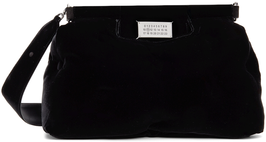 Maison Margiela Glam Slam Classique Medium Bag In Black