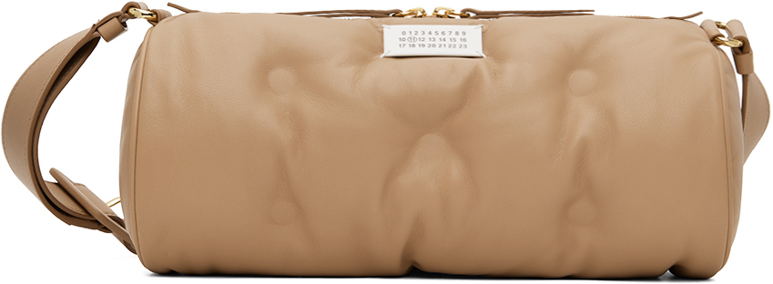 Shop Maison Margiela Brown Glam Slam Pillow Bag In T2070 Biche