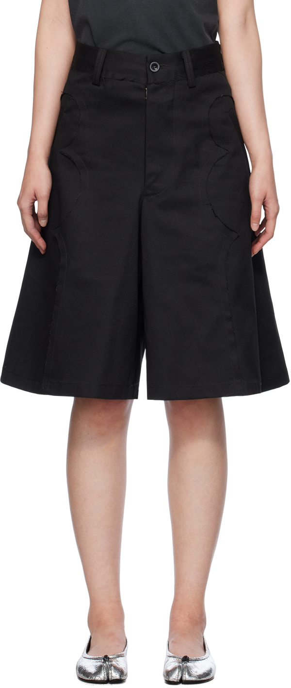 Black Yoke Shorts