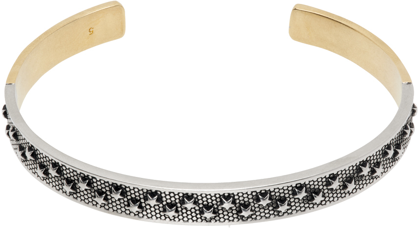 Silver & Gold Star Bracelet