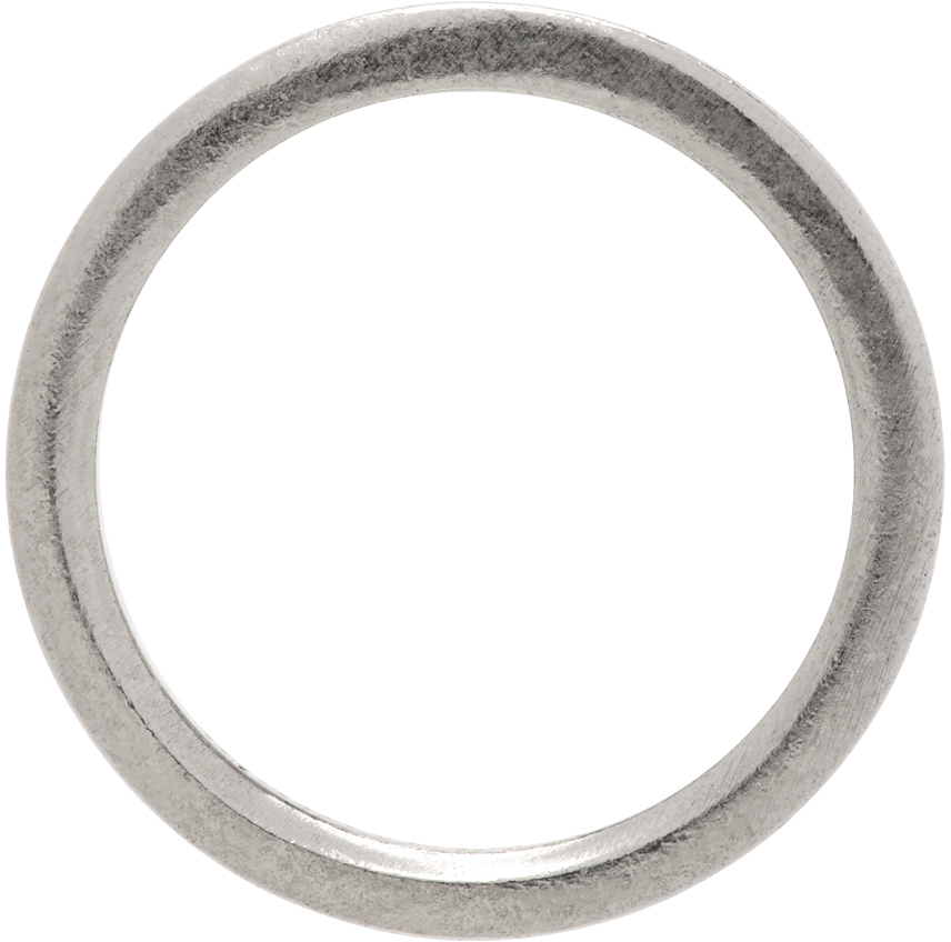 Silver Logo Single Earring