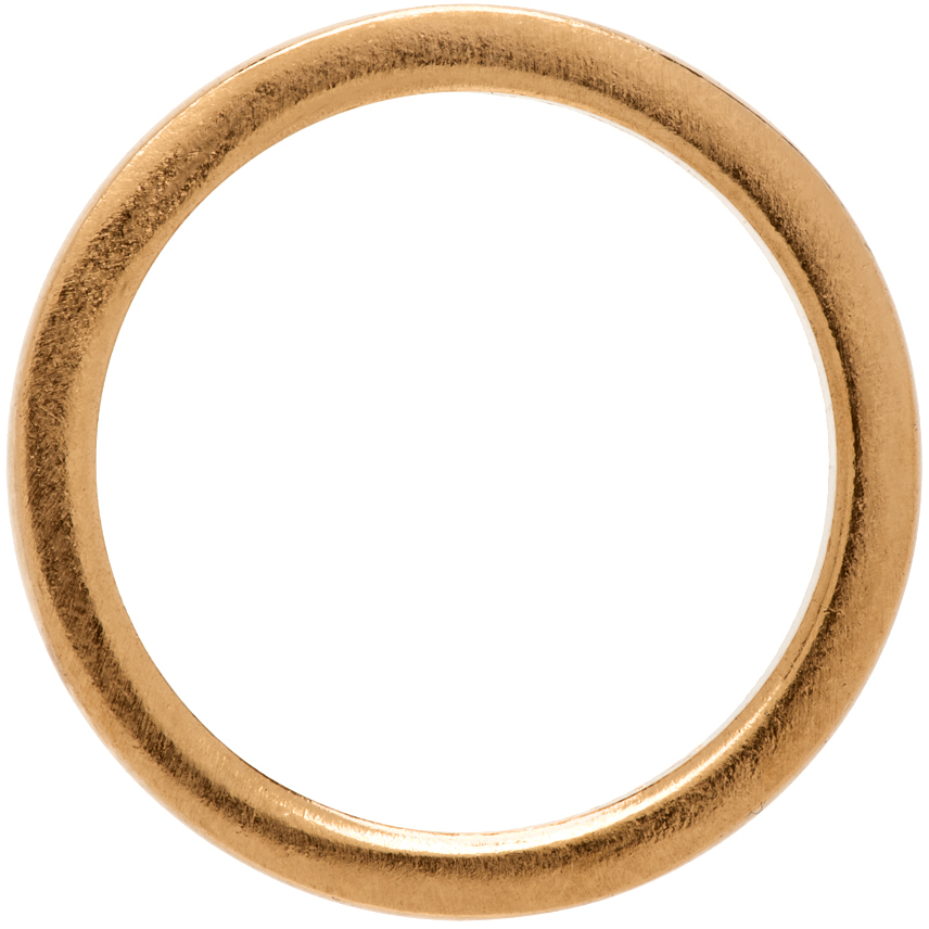 Gold Logo Single Earring