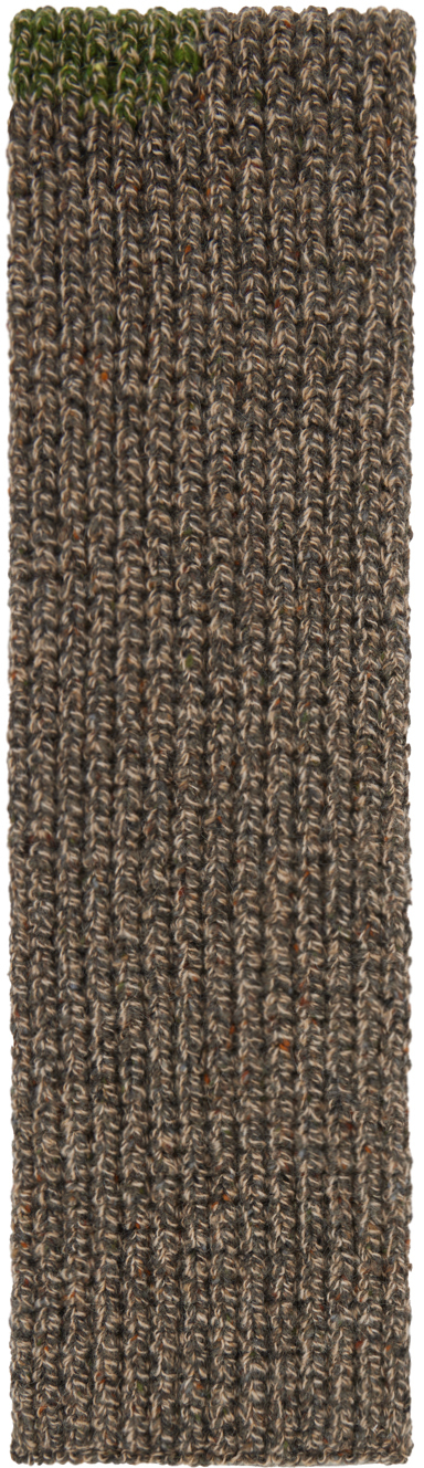 Brown Patch Scarf